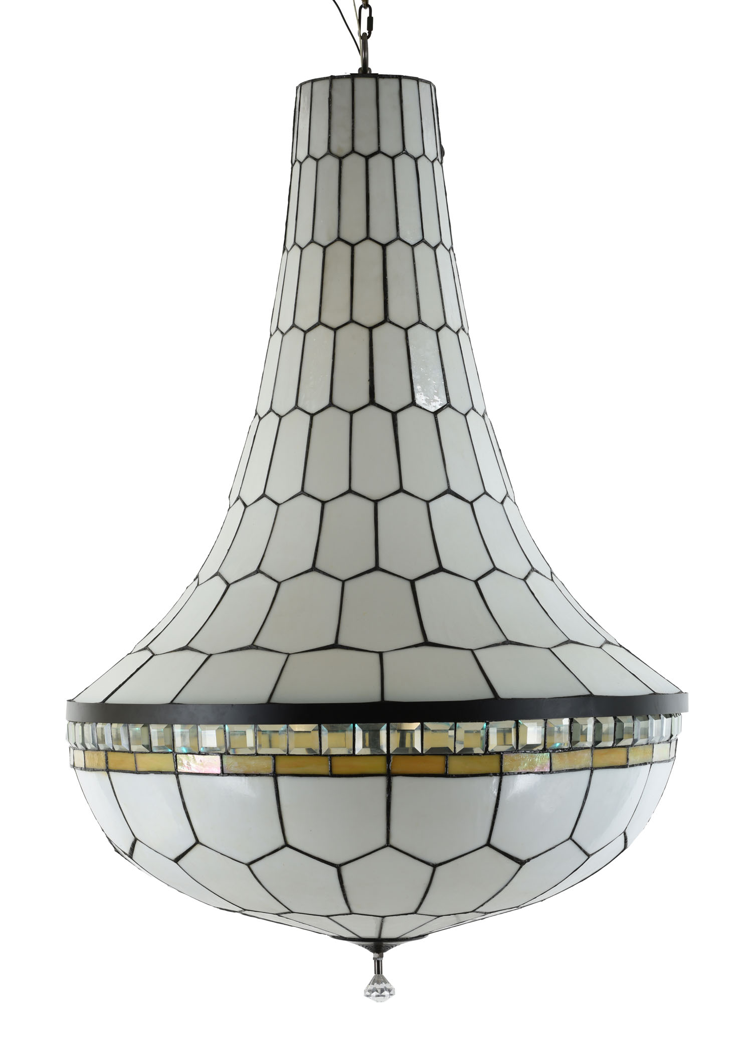 The Tiffany Pendant Wissmann Jewel: a festive lamp!