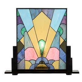 Tiffany Coloured French Art Deco Panel