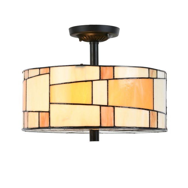 Tiffany Ceiling Lamp Roundabout On