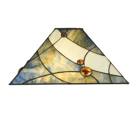 Tiffany Seperate Glass Lampshade Sky Blue