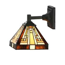 Tiffany Wall Lamp Rising Sun