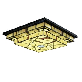 Tiffany Ceiling Lamp Mission Style LED