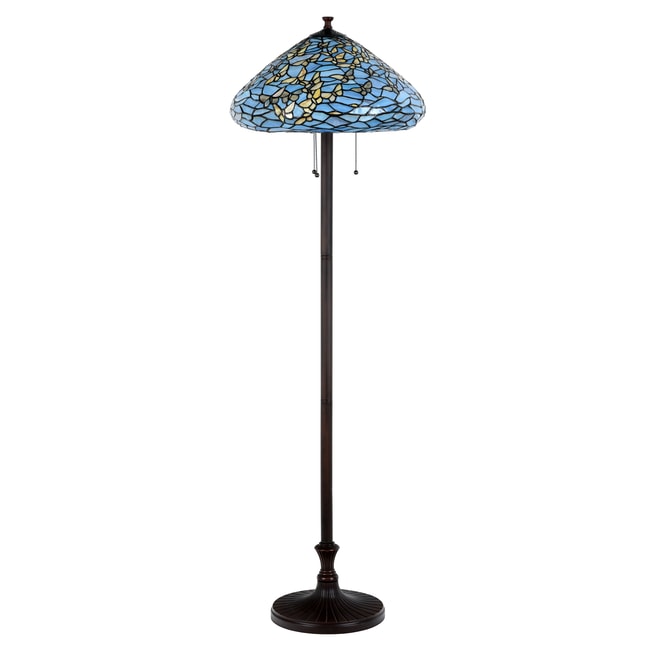 Tiffany Floor Lamp Fly Away Off