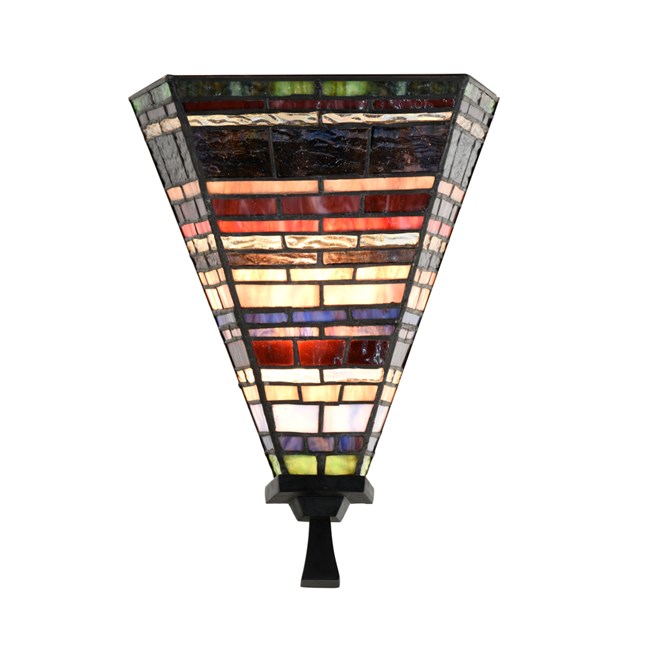Tiffany Wall Lamp Industrial - On