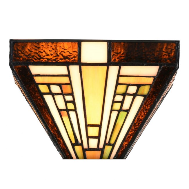 Tiffany Seperate Glass Lampshade Rising Sun - on