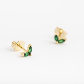 Boucles d'oreilles Emerald