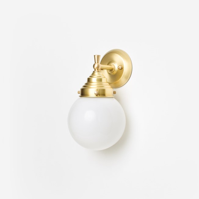 Wall Lamp Globe Ø 15 Royal Brass
