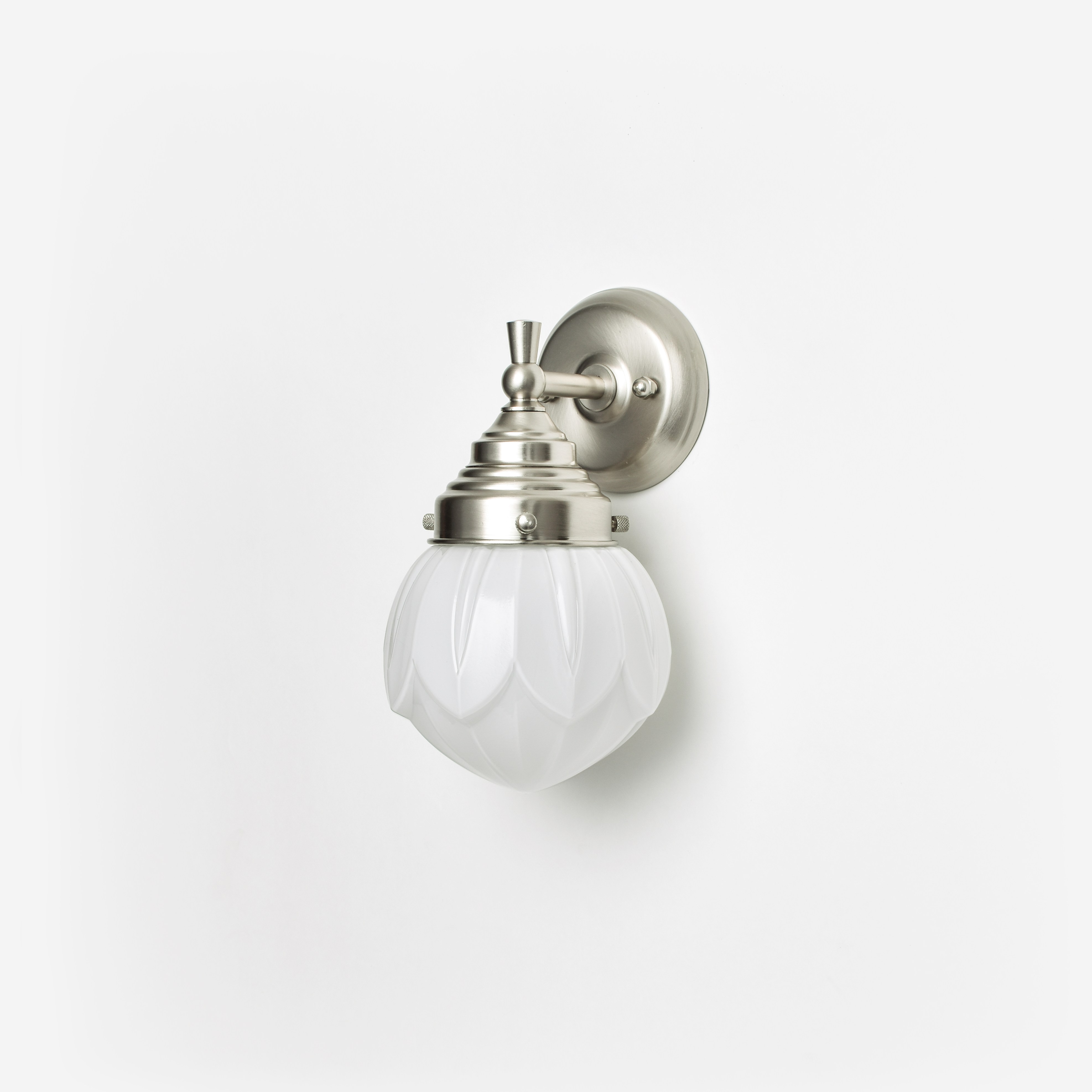 Wall Lamp Lotus Royal Matt Nickel