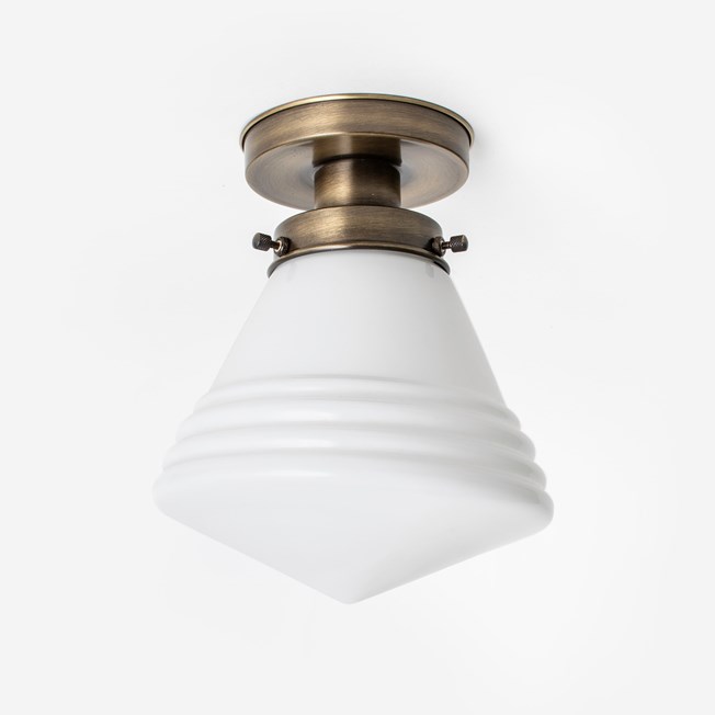 Ceiling Lamp Luxurious School Small 20's Bronze