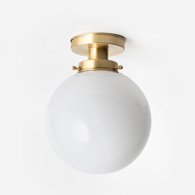 Ceiling Lamp Globe Ø 25 20's Brass