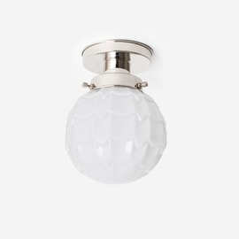 Ceiling Lamp Artichoke 20's Nickel