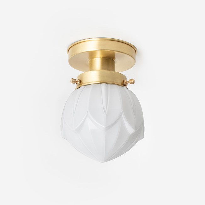 Ceiling Lamp Lotus 20's Brass
