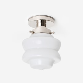 Ceiling Lamp Small Top 20's Nickel