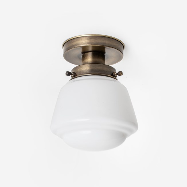 Ceiling Lamp High Button 20's Bronze