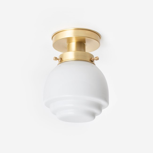 Ceiling Lamp Gispen Plain 20's Brass