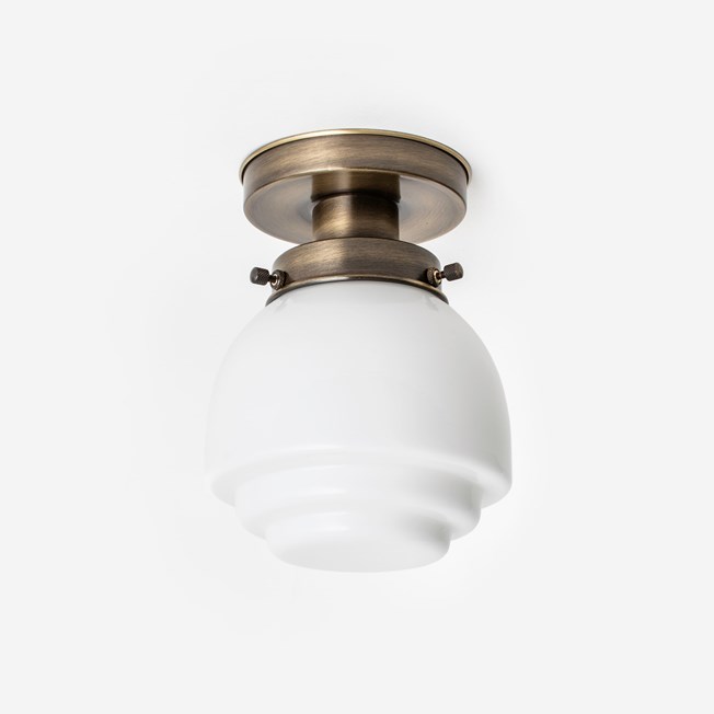 Ceiling Lamp Gispen Plain 20's Bronze