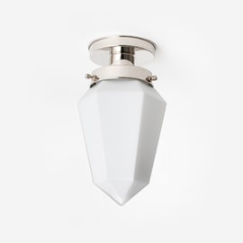 Deckenlampe Brillant 20's Nickel