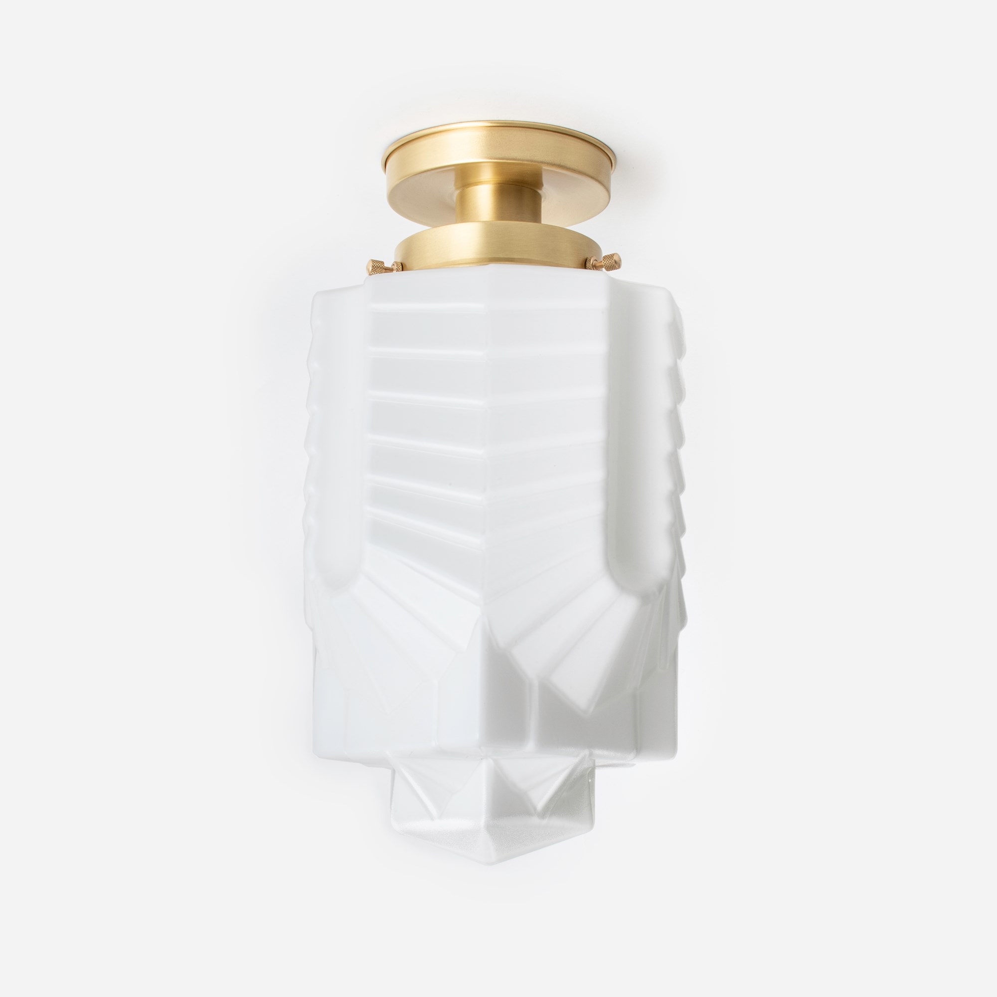 Deckenlampe Chrysler 20's Messing