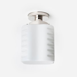 Ceiling Lamp De Klerk 20's Nickel