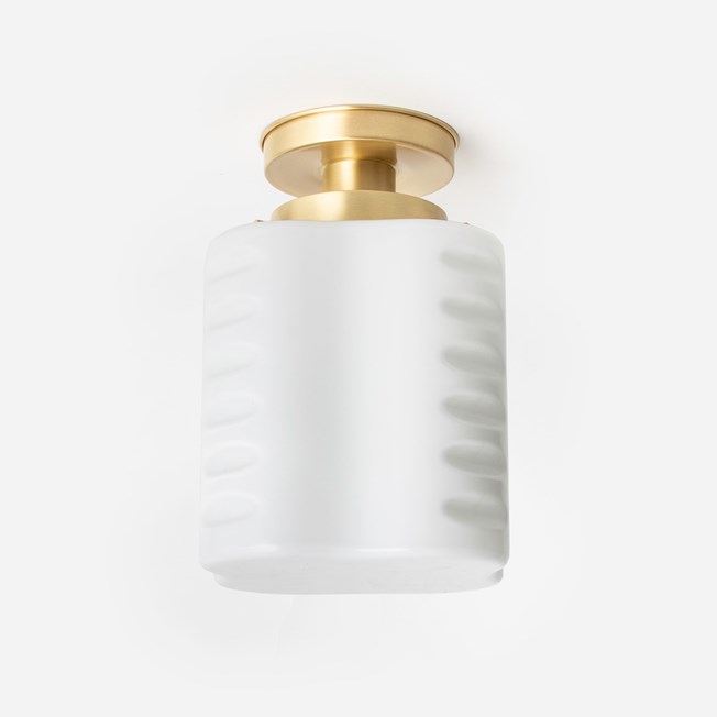 Ceiling Lamp De Klerk 20's Brass