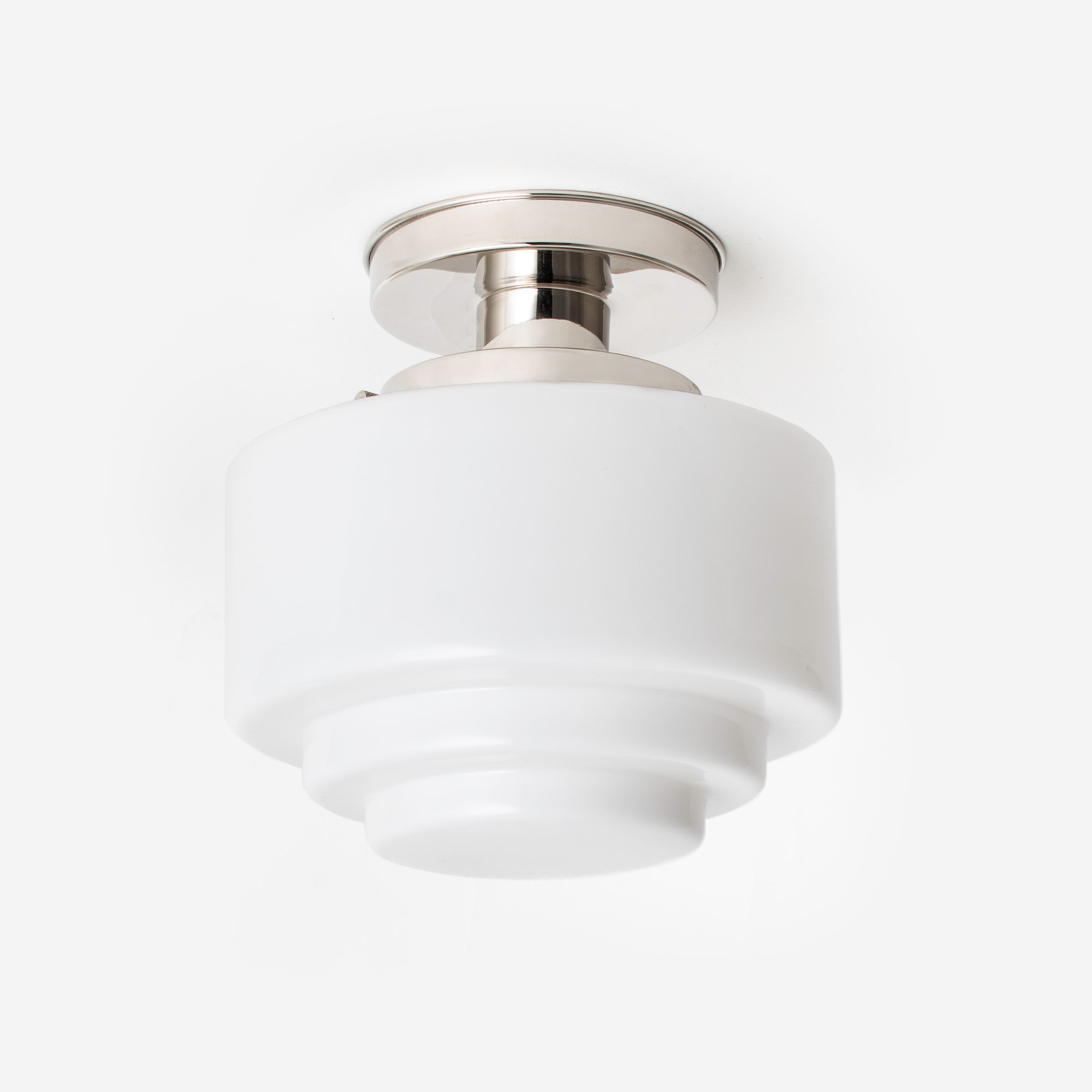 Plafonnier Stepped Ø 20 20's Nickel