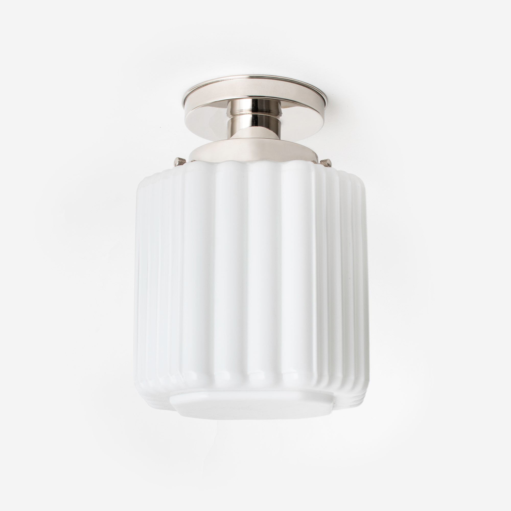 Plafonnier Thalia 20's Nickel