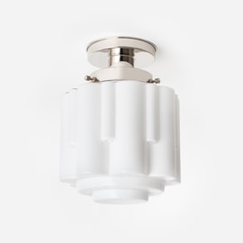 Deckenlampe Circle 20's Nickel