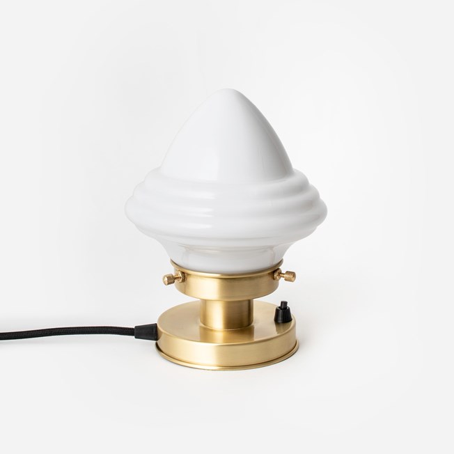 Table Lamp Acorn Small 20's Brass