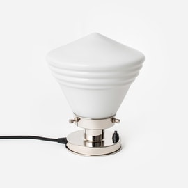 Tischlampe Luxuriös Schule Klein 20's Nickel