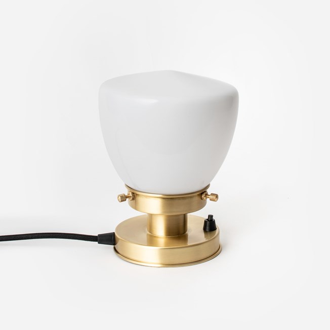 Table Lamp Schoolbol Small 20's Brass