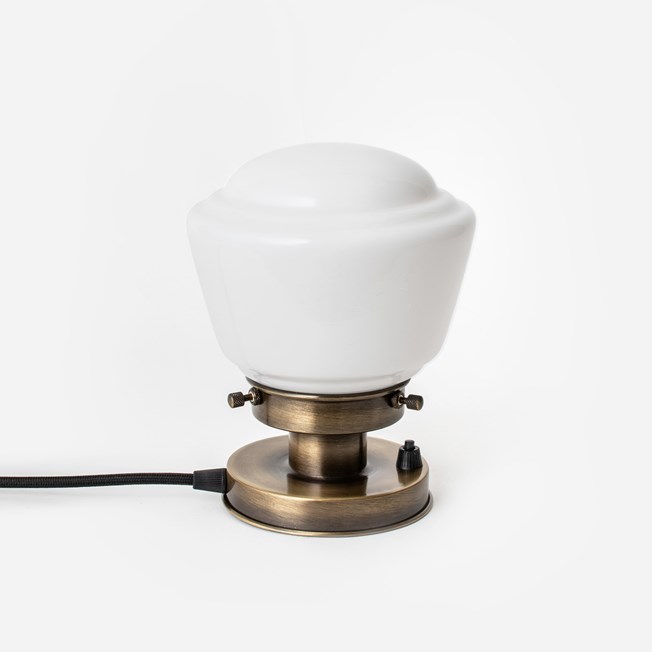 Table Lamp High Button 20's Bronze