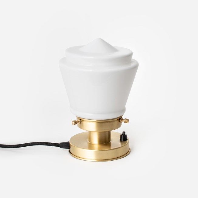 Table Lamp Komeet 20's Brass