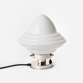 Table Lamp Acorn Medium 20's Nickel