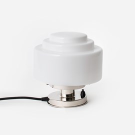Table Lamp Stepped Ø 20 20's Nickel