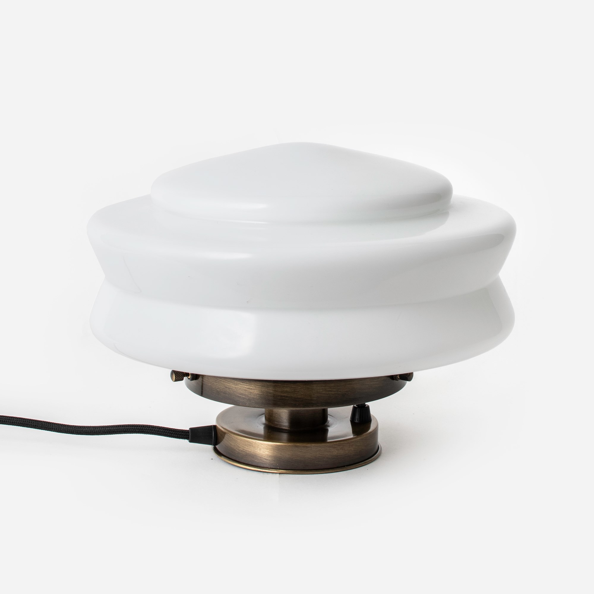 Lampe de Table Grote Tol 20's Bronze