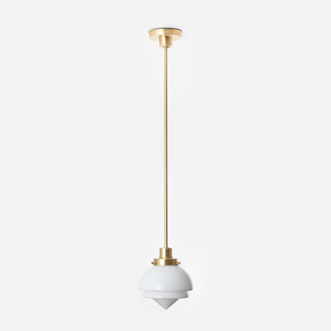 Lampe Suspendue Small Pointy 20's Laiton
