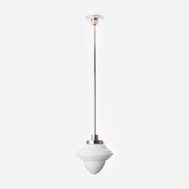 Lampe Suspendue Acorn Medium 20's Nickel