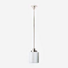 Lampe Suspendue De Klerk 20's Nickel