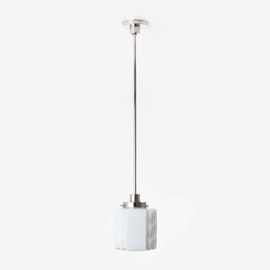 Pendant Lamp Expressionism 20's Nickel