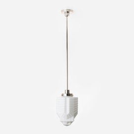 Pendant Lamp Chrysler 20's Nickel