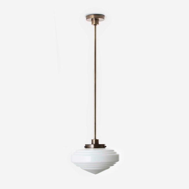 Lampe Suspendue Deco Pointy 20's Bronze
