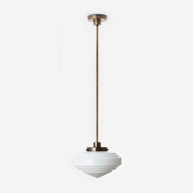 Pendant Lamp Deco Pointy 20's Bronze