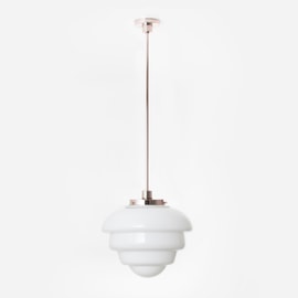 Lampe Suspendue Citrus Large 20's Nickel