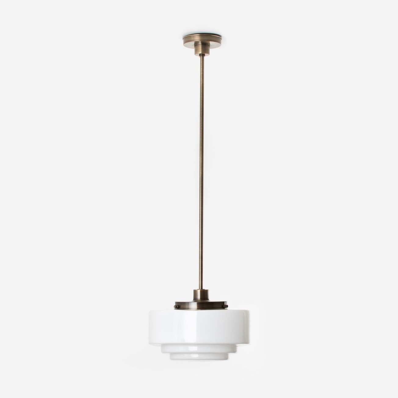 Lampe Suspendue Stepped Ø 35 20's Bronze