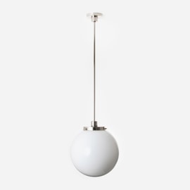 Hanglamp Bol Ø 35 20's Nikkel