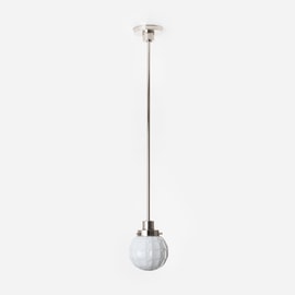 Pendant Lamp Artichoke 20's Nickel