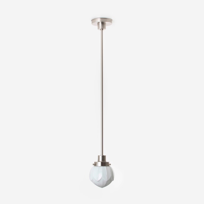 Lampe Suspendue Lotus 20's Nickel Mat