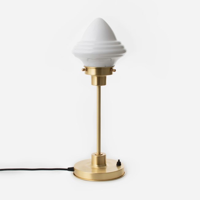  Lampe de Table mince Acorn Small 20's Laiton