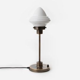 Schlanke Tischlampe Acorn Small 20's Bronze
