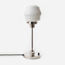 Schlanke Tischlampe  Flower Bud 20's Nickel